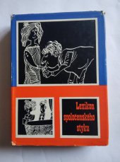 kniha Lexikon spoločenského styku společenský styk, Obzor 1971