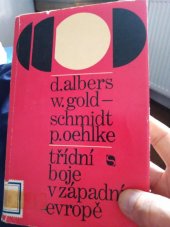 kniha Třídní boje v západní Evropě Francie, Itálie, Velká Británie, Německá spolková republika, Svoboda 1974