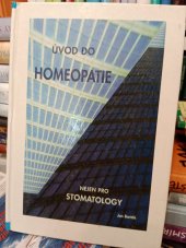 kniha Úvod do homeopatie nejen pro stomatology s poznámkami o elektroakupunktuře podle Volla, Vodnář 1997