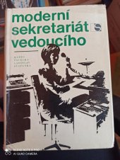 kniha Moderní sekretariát vedoucího, Svoboda 1970