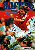 kniha EURO 96 10. mistrovství Evropy v kopané : Anglie, 8.-30.6., Olympia 1996