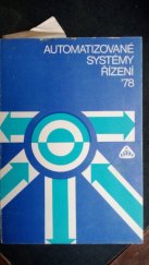 kniha Automatizované systémy řízení '78, Dům techniky ČS VTS 1978