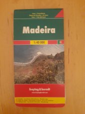 kniha MADEIRA Mapa, Freytag&berndt 2008