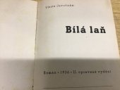 kniha Bílá laň román, Frant. Šupka 1936