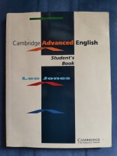 kniha Cambridge Advanced English Student's Book, Cambridge University Press 1997