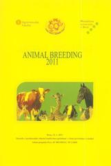 kniha Animal Breeding 2011 Brno, 12.1.2011 : sborník z mezinárodní vědecké konference pořádané v rámci presentace výsledků řešení projektu IGA AF MENDELU TP 2/2010, Mendelova univerzita v Brně 2011