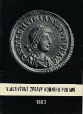 kniha Vlastivědné zprávy horního Pootaví 1963, Vlastivědné muzeum horního Pootaví 1964