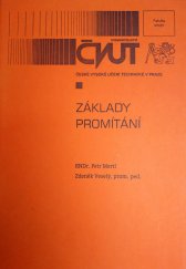 kniha Základy promítání, ČVUT 1995