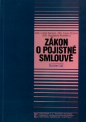 kniha Zákon o pojistné smlouvě komentář, Linde 2004