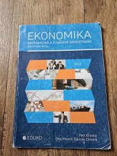 kniha Ekonomika Ekonomická a finanční gramotnost pro střední skoly, EDUKO 2023