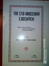 kniha Tri sto hriechov ludských, Josef Oršulík 1998