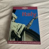 kniha Lonely Planet Italy Itálie, Lonely Planet 1998