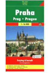 kniha Praha [kartografický dokument] městský plán : 1:16000 : parkovací zóny v centru, jednosměrky, semafory, rejstřík ulic, památky = Prag = Prague, SHOCart, spol. 1997