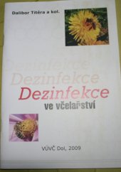 kniha Dezinfekce ve včelařství, Výzkumný ústav včelařský 2008