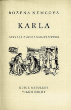 kniha Karla obrázek z okolí domažlického, Vilém Šmidt 1940