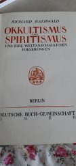 kniha Okultismus und spiritismus, Berlín 1926