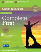 kniha Complete First Student’s book , Cambridge University Press 2008