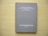 kniha Válcovní program předvalků, tyčového a tvarového železa, důlních a polních kolejnic s drobným kolejivem, páskového železa, váleného drátu, nosníků I, želez a želez podlažnicových, Prodejna sdružených československých železáren akc. spol. 1937