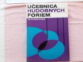 kniha Učebnica hudobných foriem pre konzervatóriá, Slovenské pedagogické nakladatelství 1974