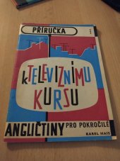 kniha Příručka k televiznímu kursu angličtiny pro pokročilé, Práce 1963