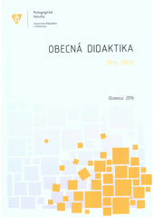 kniha Obecná didaktika, Univerzita Palackého v Olomouci 2016