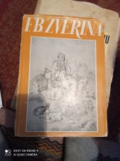 kniha František Bohumír Zvěřina [Obr. monografie], Krajské nakladatelství 1959