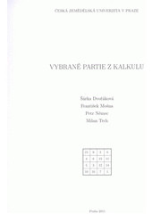 kniha Vybrané partie z kalkulu, Česká zemědělská univerzita 2011