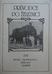 kniha 210 Praha-Vranné n./Vlt.- Čerčany-Dobříš, Radovan Rebstöck 1991