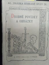 kniha Drobné povídky a obrázky, J. Otto 1922