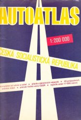 kniha Autoatlas Česká socialistická republika 1 : 200000, Geodetický a kartografický podnik 1989