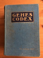 kniha Gehes Codex, Schwarzeck-Verlag 1937