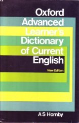 kniha Oxford advanced learner's dictionary, Oxford University Press 1974