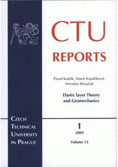 kniha Elastic layer theory and geomechanics, Czech Technical University 2009