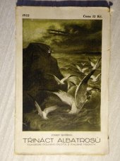 kniha Třináct albatrosů tragedie polního pilota z italské fronty, s.n. 1932