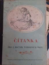 kniha Čítanka pro 2. postupný ročník národních škol, SPN 1953