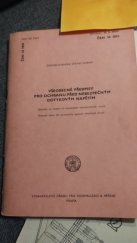 kniha ČSN 34 1010 Všeobecné předpisy pro ochranu před nebezpečným dotykovým napětím, Úřad pro normalizaci a měření 1965