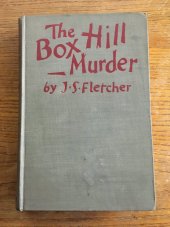 kniha The Box Hill Murder, Alfred A.Knopf 1929