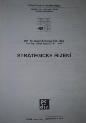 kniha Strategické řízení, PC-DIR 1998