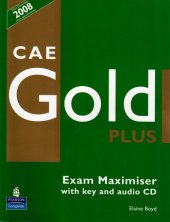 kniha CAE Gold plus exam maximiser with key and audio CD, Pearson Longman 2008