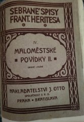 kniha Maloměstské povídky. II, J. Otto 1909