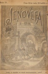 kniha Jenovéfa, šlechetná a bohabojná trpitelka I., Josef Rubinstein 1901