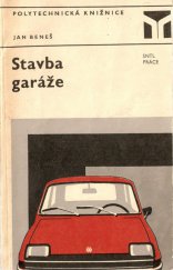 kniha Stavba garáže, SNTL 1974