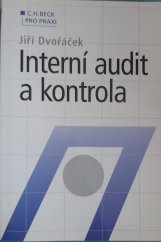 kniha Interní audit a kontrola, C. H. Beck 2000