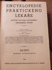 kniha Encyklopedie praktického lékaře díl 16. - myšlenka-trichinella spiralis, Státní zdravotnické nakladatelství 1961