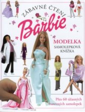kniha Barbie modelka samolepková knížka, Slovart 2002