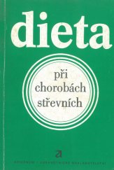 kniha Dieta při chorobách střevních, Avicenum 1984