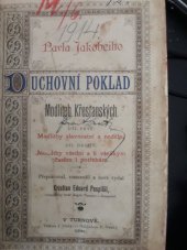 kniha Duchovní poklad modliteb křesťanských , J. Sluka (F. Vonka) 1891