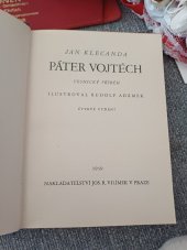 kniha Páter Vojtěch vesnický příběh, Jos. R. Vilímek 1939