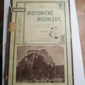 kniha Historické rozhledy Ročník IV Poučné čtení pro mládež českoslovanskou, Emil Šolc 1901