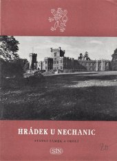 kniha Hrádek u Nechanic Státní zámek a okolí : [Sborník], Sportovní a turistické nakladatelství 1958